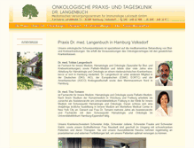 Tablet Screenshot of onkologie-volksdorf.de